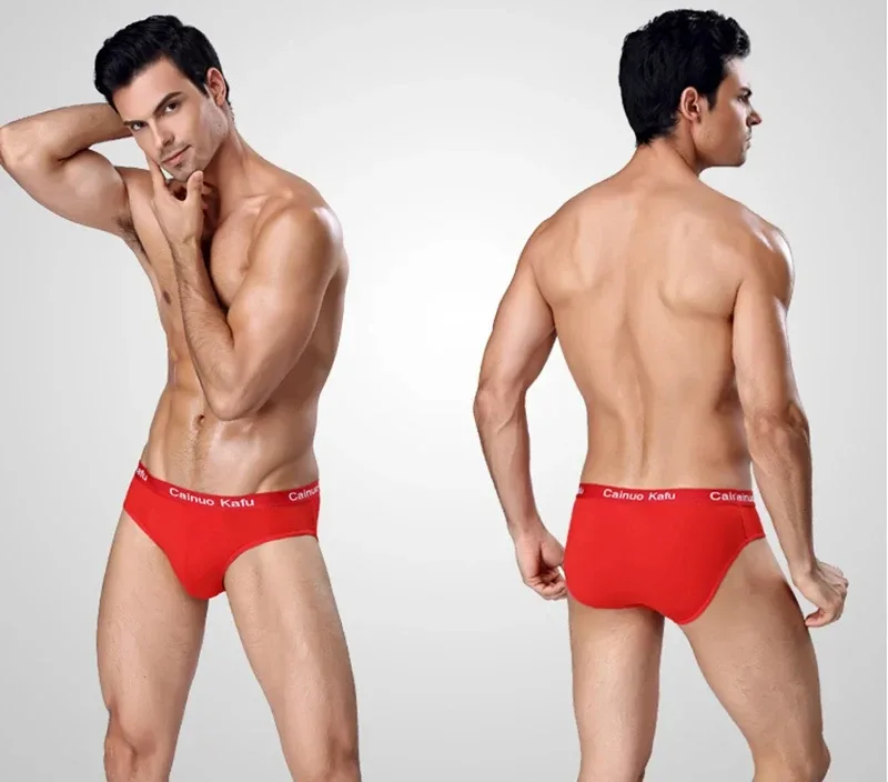 5Pcs/Set Men Briefs Summer Men’s Underwear Male Large Size Elastic Boy Underpants Comfortable Solid Fungi-Proofing Men Panties — image 8