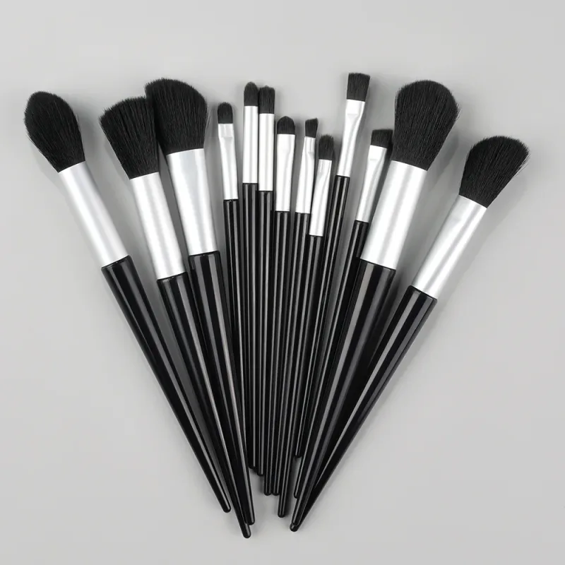 13PCS Makeup Brushes Set Eyeshadow Foundation Highlighter Blush Concealer Female Soft Beauty Tool Puff Beauty Sponges Thumb Puff — image 19