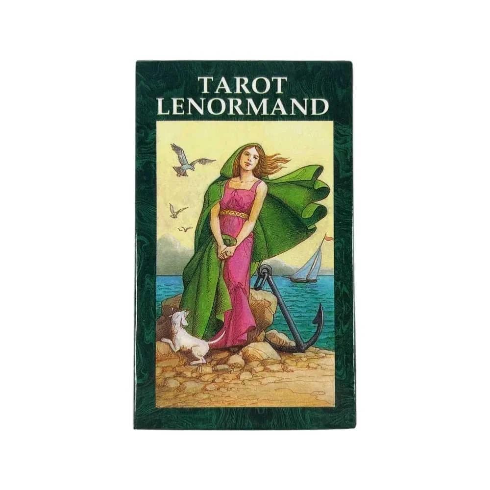 Tarot Lenormand 78 kártyapakli, 10,3*6 cm, jóslási eszköz – többnyelvű — image 3
