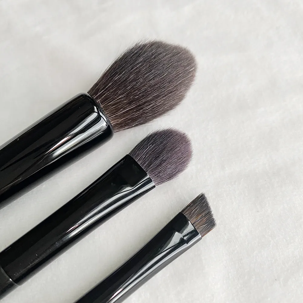 Luxury Squirrel Hair Highlight Eyeshadow Eyeliner Makeup Brushes Tapered Blush Z2 All Over Shadow Z5 Anlged Liner Z6 — image 3