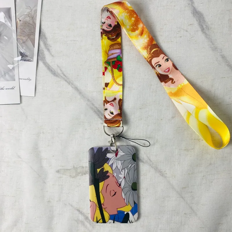 Anime Strap Lanyard for Keys Keychain Badge Holder ID Credit Card Pass Hang Rope Lariat Mobile Phone Charm Accessories — image 21