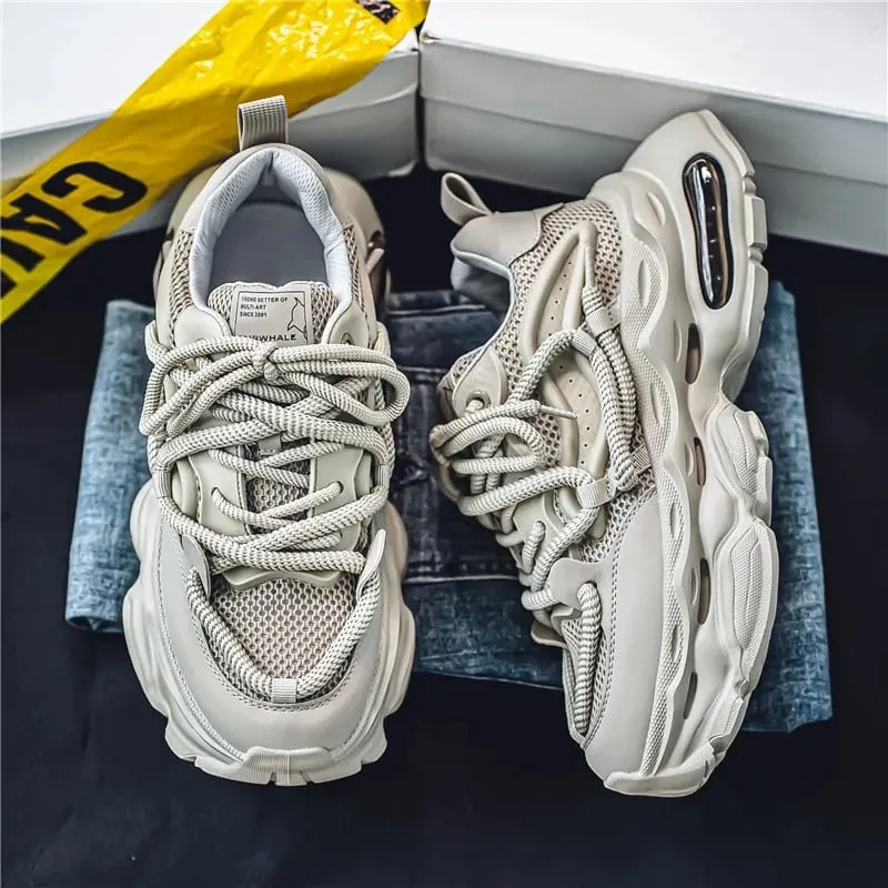 2024 New Men Shoes Autumn Winter Comfortable Men's Platform Sneakers Fashion Casual Shoes Sports Trainers Tenis Size44 — image 6