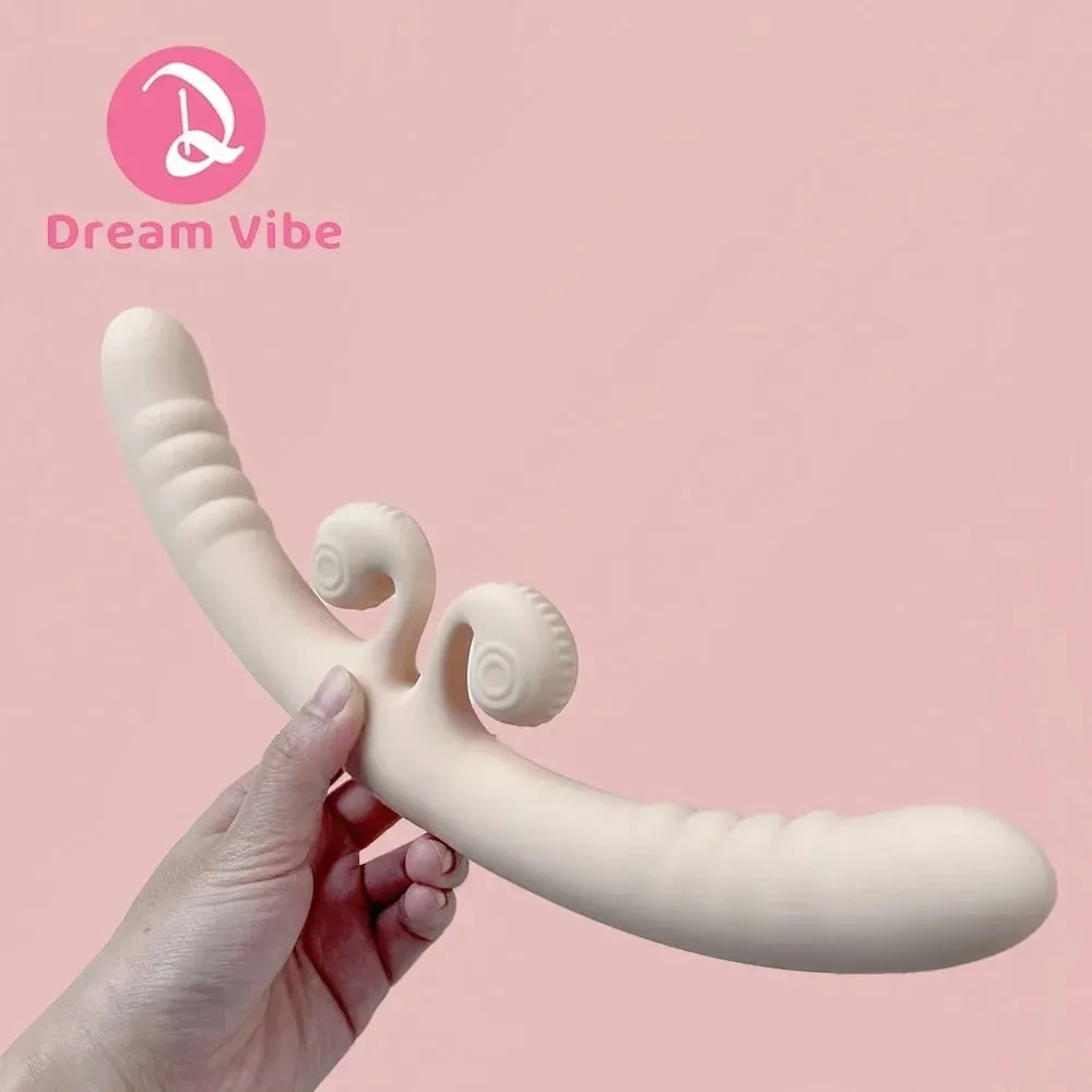 4motorový dvojitý vibrátor dildo 10 silných vibrací Dámský masážní přístroj Lesbická láska Hračka Dárek Penetrace Sex Toy Girl — image 6
