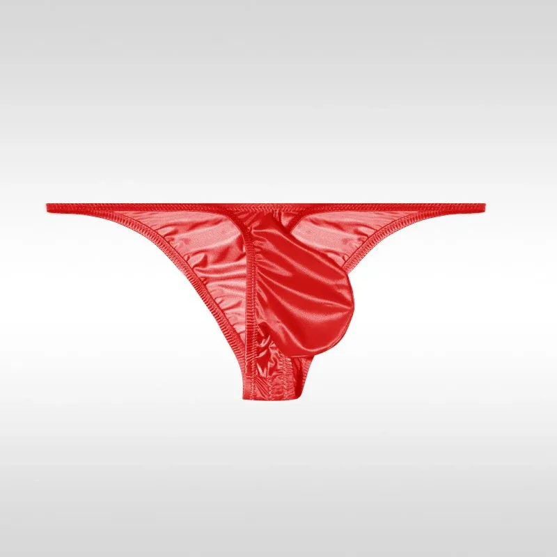 Men's Underwear Ice Silk Low Rise Sexy Bikini Briefs — image 20