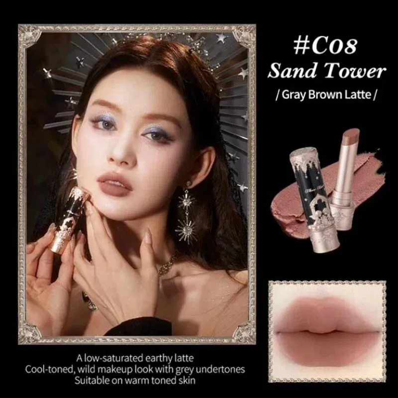 Flower Knows Make Up Kit Cosmetics Full Set Strawberry Rococo Palette Little Angel Highlighter Matte Lipstick 4Pcs Kit — image 5