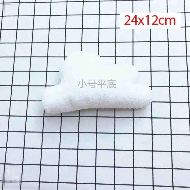 Cute 3 Sizes Cloud Shaped Pillow Cushion Stuffed Plush Toy Bedding Baby room Home Decoration Gift — image 11