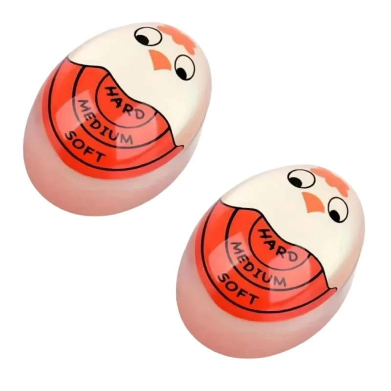 1/2pcs Chick Egg Timer Sensitive Color Change Indicator for Hard Soft Boiled Eggs Cooker Kitchen Gadget for Restaurants Bakeries — image 10
