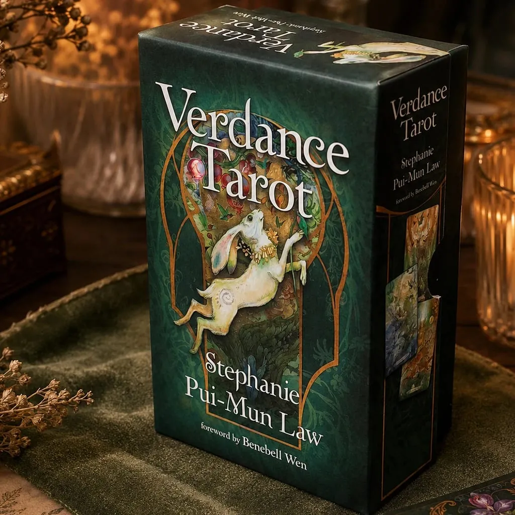 Verdance Tarot pakli merev dobozban 78 db Lyrical természet ihlette RWS Tarot kártyák Dupla dombornyomott karton 12*7cm — image 2