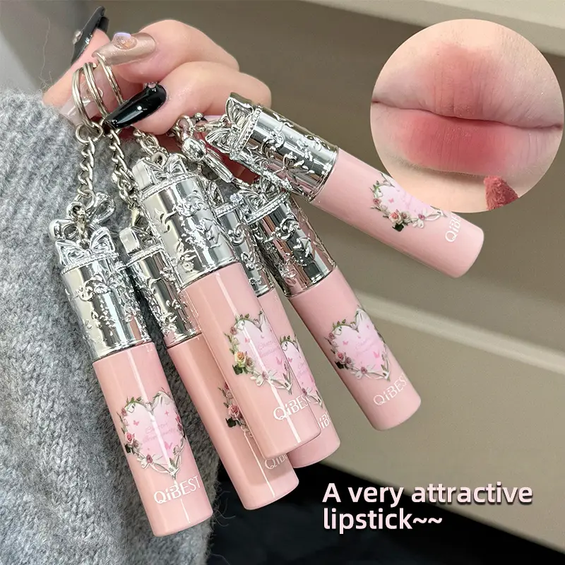 Matte Liquid Lipstick Moisturizing Lipgloss Long Lasting Lip Mud Soft Mist Silky Lip Stain Tint Natural Waterproof Makeup