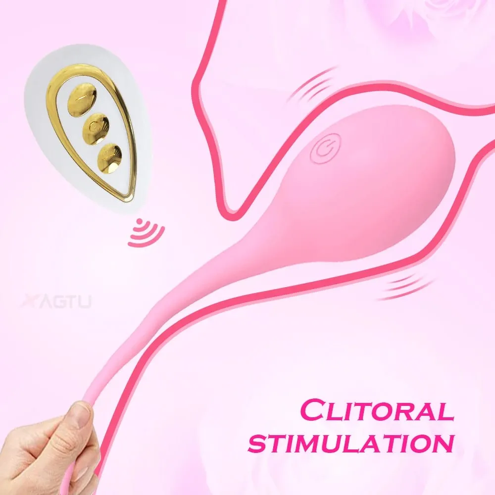 Remote Control Vaginal Vibrator For Women Nipple Clitoris Stimulator Wear Vibrating G-Spot Love Egg Massager Sex Toys for Adults — image 3