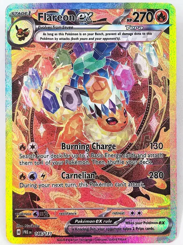 PRE Umbreon Eevee Sylveon Leafeon Glaceon Toys Hobbies Hobby Collectibles Game Collection Anime Cards — image 23