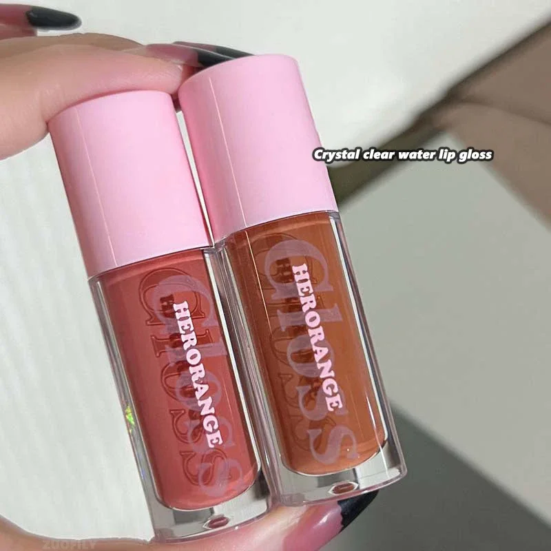 Water Light Lip Gloss Moisturizing Transparent Jelly Mirror Lip Glaze Crystal Clear Hydrating Lip Plumping Gloss Korean Makeup — image 6