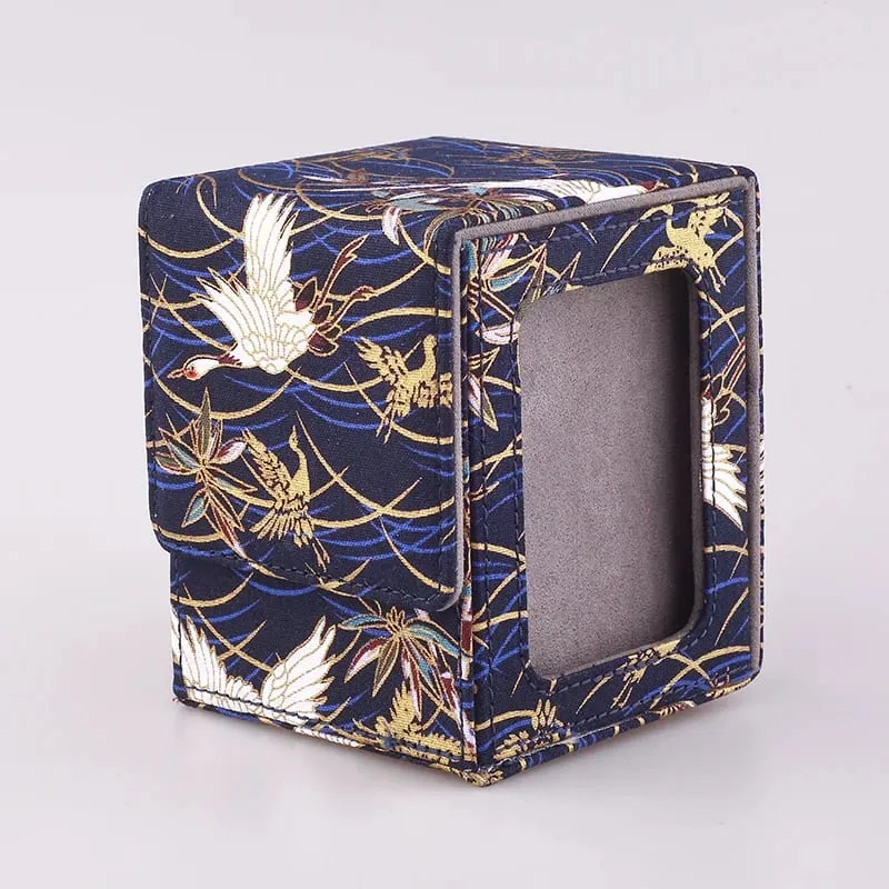 Deck Box for MTG Cards Trading Card Storage Box With Display Window Collectible Trading Card Cases Holds 120+ Sleeved Deck