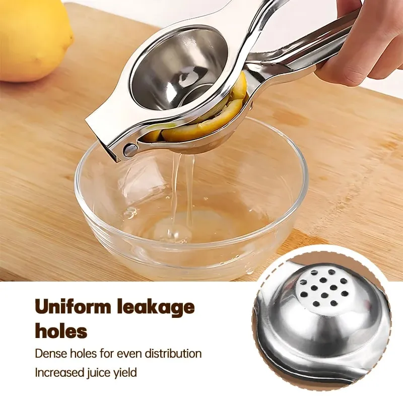Stainless Steel Manual Juicer Household Fruit Lemon Manual Juicer Kitchen Lemon Squeezer Large Manual Citrus Press Juicer