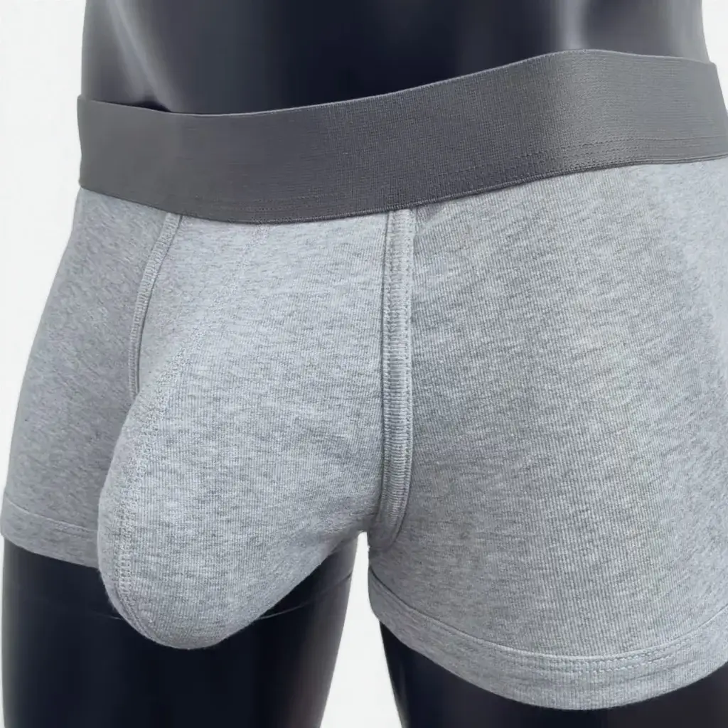 Cotton men's boxer briefs na may malalaking bulsa, kumportable at hot-selling panlalaking sexy underpants. — image 6