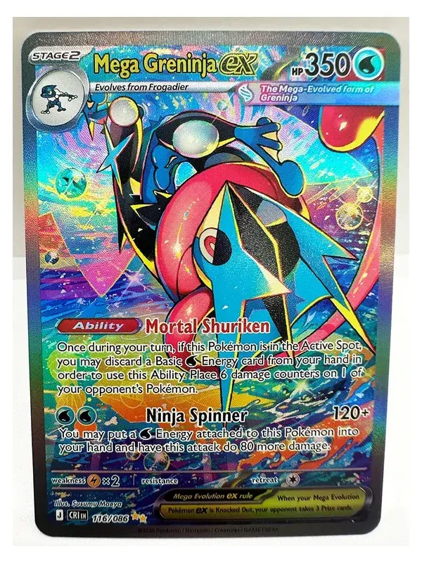 Pokemon PTCG ASC Gengar Dragonite Celebi Legetøj Hobby Hobby Samleobjekter Spilsamling Anime-kort