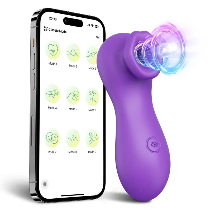 Sex Toys Vibrator Powerful Nipple Clitoris Sucking Stimulator Vibration Massager Masturbation Tools Women Sex Toy Dildo Vibrator — image 8