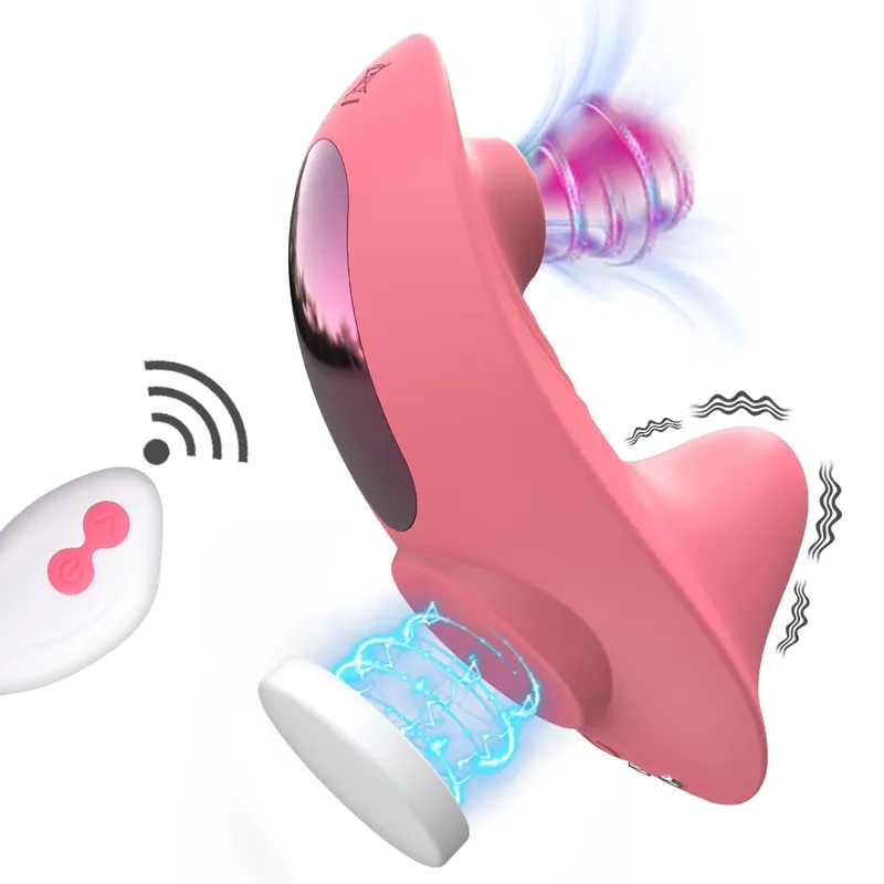 Mini Clitoris Sucker Female Clit Sucking Vibrator For Women Remote Control With Sexy Panties Clitoral Stimulator Adults Sex Toys — image 1