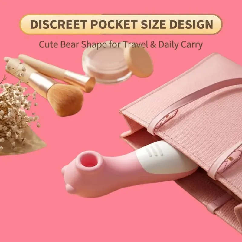 Portable Clitoral Sucking Vibrator Vacuum Stimulator Massager 10 Bilis Rechargeable Waterproof Sex Toy para sa mga Babae — image 3