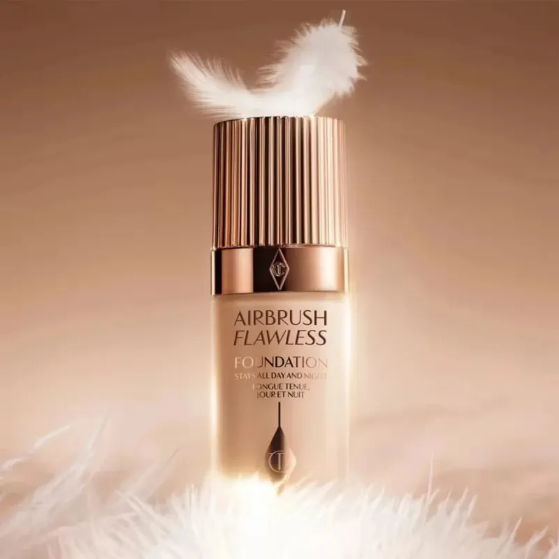 Charlotte Tilbury Airbrush Flawless Foundation Beautiful Skin Foundation Soft-matte Full-coverage Natural Foundation Radiant Glo — image 3