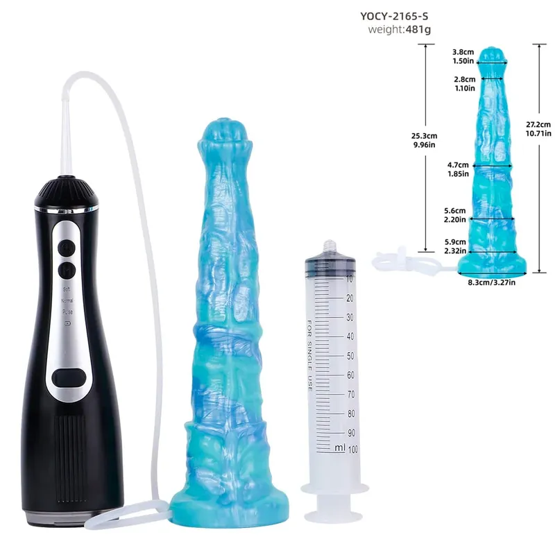 Silikonová elektrická stříkací dilda Fantasy s přísavkou Masážní přístroj prostaty Sexuální hračky s ejakulací penisu pro ženy Muži