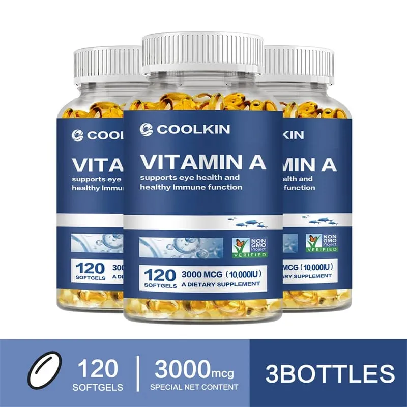 Vitamin A 10 000 IU - Promotes Eye Health Boosts Immunity Non-GMO — image 7
