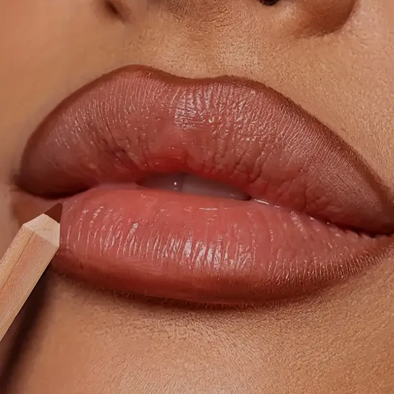 1pc Matte Lipstick & Liner Pen Waterproof Long-Lasting Non-Stick Berry Shades for All Skin Types Makeup Pencils for Women — image 2