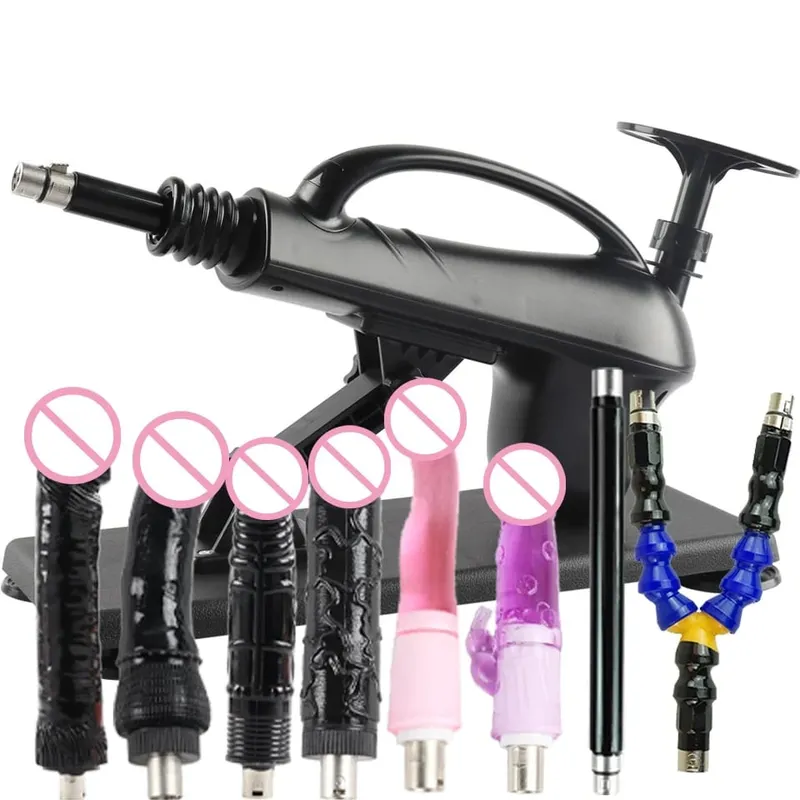 Portable Automatic Masturbation Machine for Women with Big Dildo Men's Sex Toy Pumping Gun for Couples — image 27