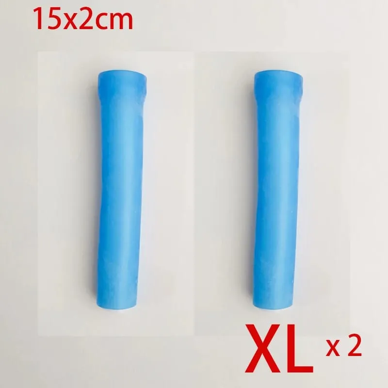 S/M/L/XL/XXL cock sleeves pennis extender sleeve silicone Cover Accessories For Vacuum Cup pumps penis extension sext toies men — image 12
