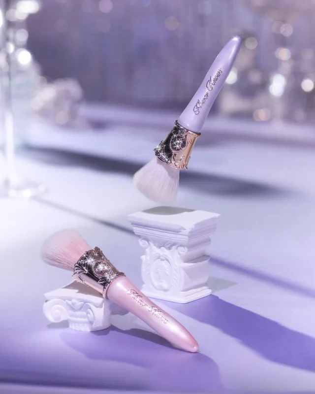Flower Knows Shell Pearl Series Blush Brush Wool Loose Powder Highlighter Brushes
