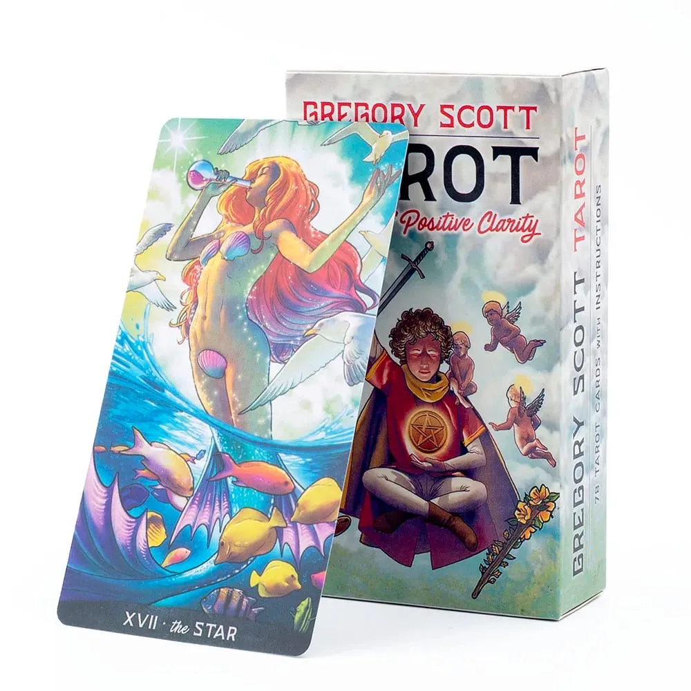 Gregory Scott Tarot 78-Card Deck for English Visions Divination Board Games Party Entertainment and Desktop Leisure Activities — image 1