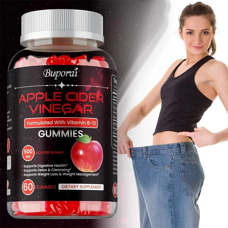 Apple Cider Vinegar Gummies - Promotes Digestive Health Relieves Bloating and Constipation Burns Fat Weight Management — image 1
