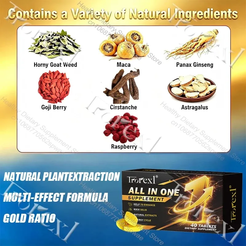 All IN ONE Male Enhancing - Stamina support at Optimize Performance Timing Mastery Natural Formula Supplement — image 4