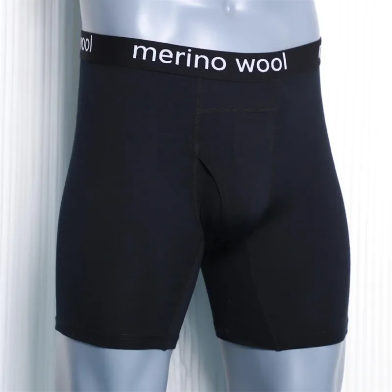 Mens Merino Wool Boxer Brief Merino Wool Boxer Briefs Underwear Light Soft Moisture Wicking Breathable Sports Underpants