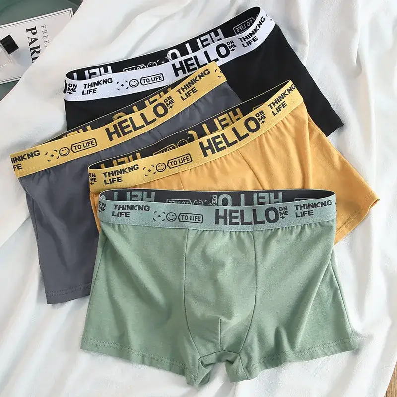 12Pcs Men's underwear Boxer Brief Plus size Cotton Panties Breathable Soft 40-130KG — image 10