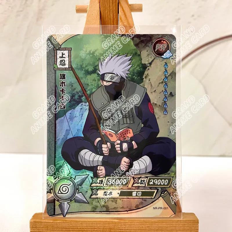 Kayou Genuine Anime Naruto Card PR Full Series No.01-38 Single Card Rare Card Collection Game Naruto Uzumaki Children's Toy Gift