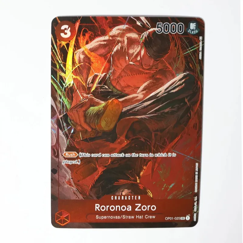 One Piece Game Cards Monkey.D.Luffy Nami Zoro Chopper. Frosted Laser Cards Blue Core Cards.OPCG Used For Game Card Collection. — image 11