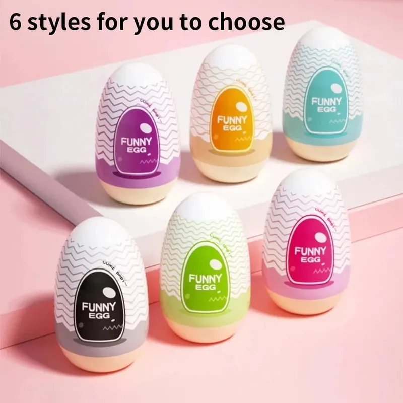 Mini Portable Masturbation Egg Cup Realistic Vagina Beginner Soft Masturbation Cup Penis Massager Stimulator Sex Toys for Man — image 13