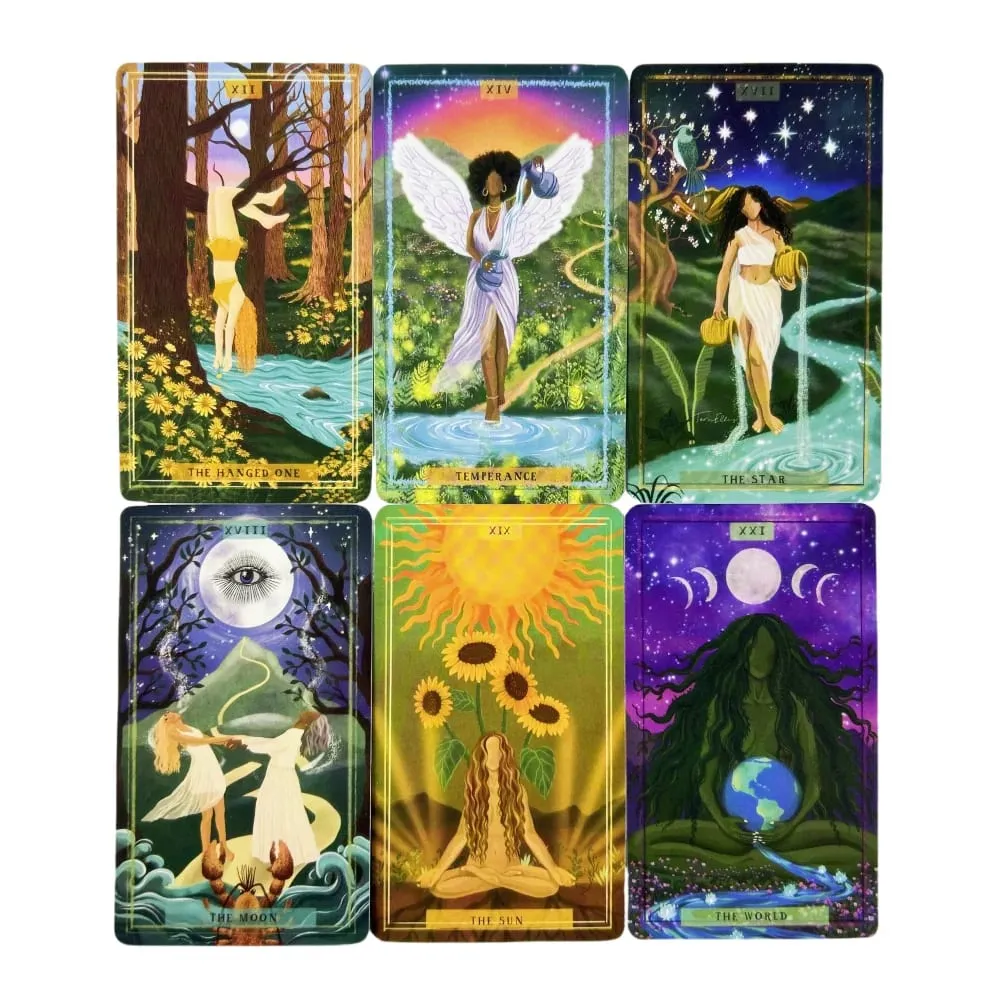 Earth Woman Tarot Cards A 78 Deck Oracle English Visions Divination Edition Borad Playing Games — image 6