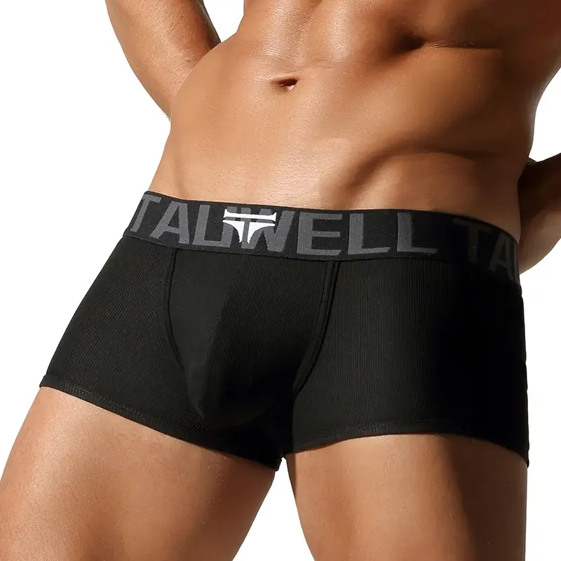 Herrenunterwäsche, hochwertige Boxershorts, einfarbig, hohe Elastizität, schmale Passform, atmungsaktiv — image 3