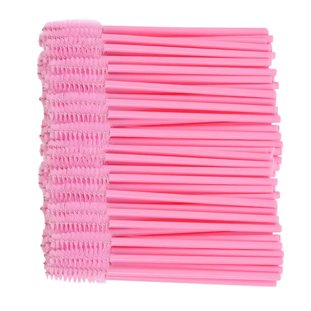 500Pcs Eyelash Brushes Eyelashes Extension Brush Mascara Wands Applicators Makeup Accessories For Eyelashes Eyebrows Wholesaler — image 1