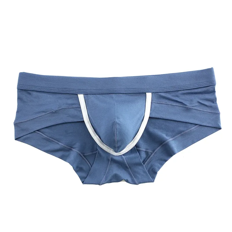 Men's Sexy Comfortable Low Rise Boxer Briefs Bulge Pouch Underwear Underpants Man Lingerie Panties 1pc — image 5