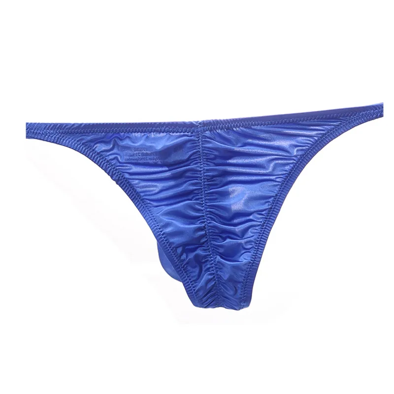 Men's Underwear Ice Silk Low Rise Sexy Bikini Briefs — image 4