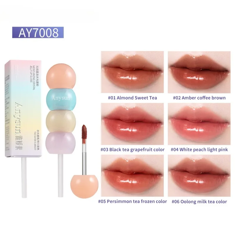 Ginger Candy-shaped Lip Gloss with A Moist and Nourishing Texture Long-lasting and Vivid Color A Cute Lip Gloss. — image 3