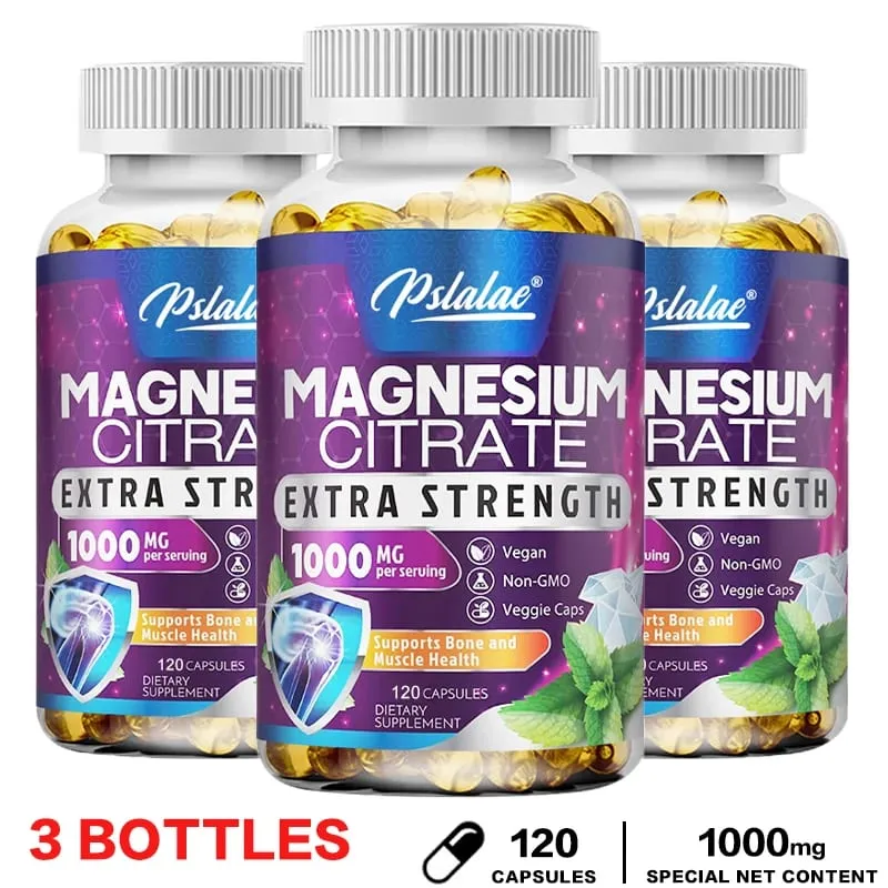 Magnesium Citrate - Muscle Nerve and Energy Support Improved Heart Health — image 11