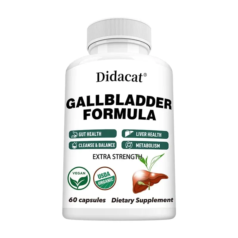 Premium Liver Supplement Ox Bile Extract Cleanses The Liver Detoxifies and Repairs Supports Gut Health 120 Capsules — image 9