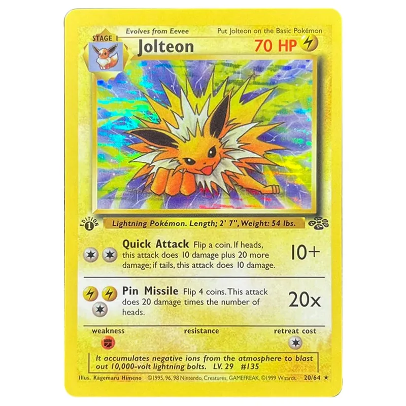PKM Foil Cards Charizard Blastoise Venusaur Alakazam Mewtwo Zapdos Raichu 1996 1st Edition Game Collection PTCG Proxy Cards — image 4