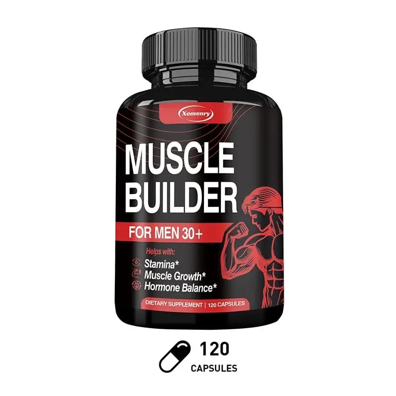 Muscle Builder for Men 30+ - Boosts Muscle Strength and Endurance Supports Hormone Balance — image 8
