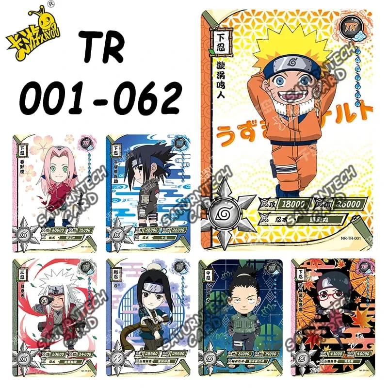 Naruto Card Set Full Series SE BP NR CR PR GP CP SP MR PR SLR OR AR UR ZR Cards Sasuke Anime Collection Card Toy Gift — image 19