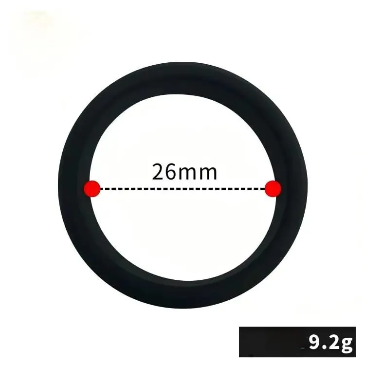 Outil sexuel pour hommes, anneau de coq pour hommes, civière de boule de Scrotum, ceinture de bite en Silicone, verrouillage des testicules, anneaux de retard de sperme pour pénis — image 6